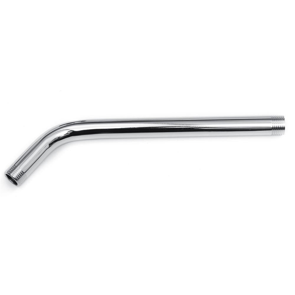 265mm Wall Mounted Shower Arm Bottom Entry Shower Head Extension Arm W/Screws Base