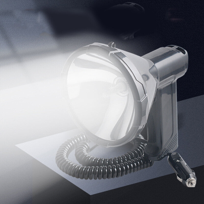 55W Strong Light Handheld Xenon Lamp Marine Long-range Searchlight Outdoor Camping Flashlight Torch