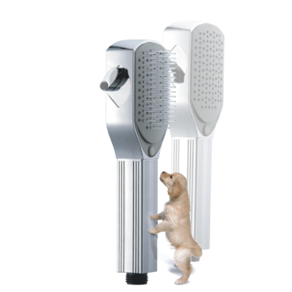 ABS Handheld Bathroom Faucet Comb Shower Head Water Saving Tap w/ Switch