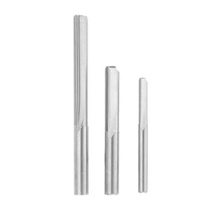 4mm Shank Double Flute Milling Cutter Straight Groove Tungsten Steel Engraving Cutter for CNC Engraving Machine Tools