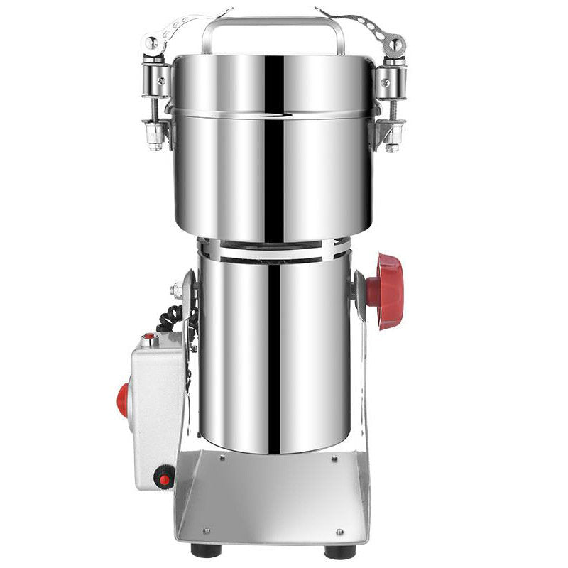 800A 2500W 800g Electric Grains Spices Cereal Dry Food Grinder Mill Grinding Machine Stainless Steel Blender