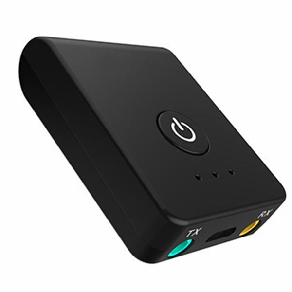 Black Vehicle Home Bluetooth Supporting 4.2 A2DP AVRCP Transmitter