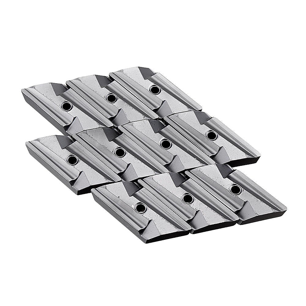 10pcs KNUX160405R KNUX160405L Carbide Insert Milling Cutter Inserts Turning Tool for Steel Machining