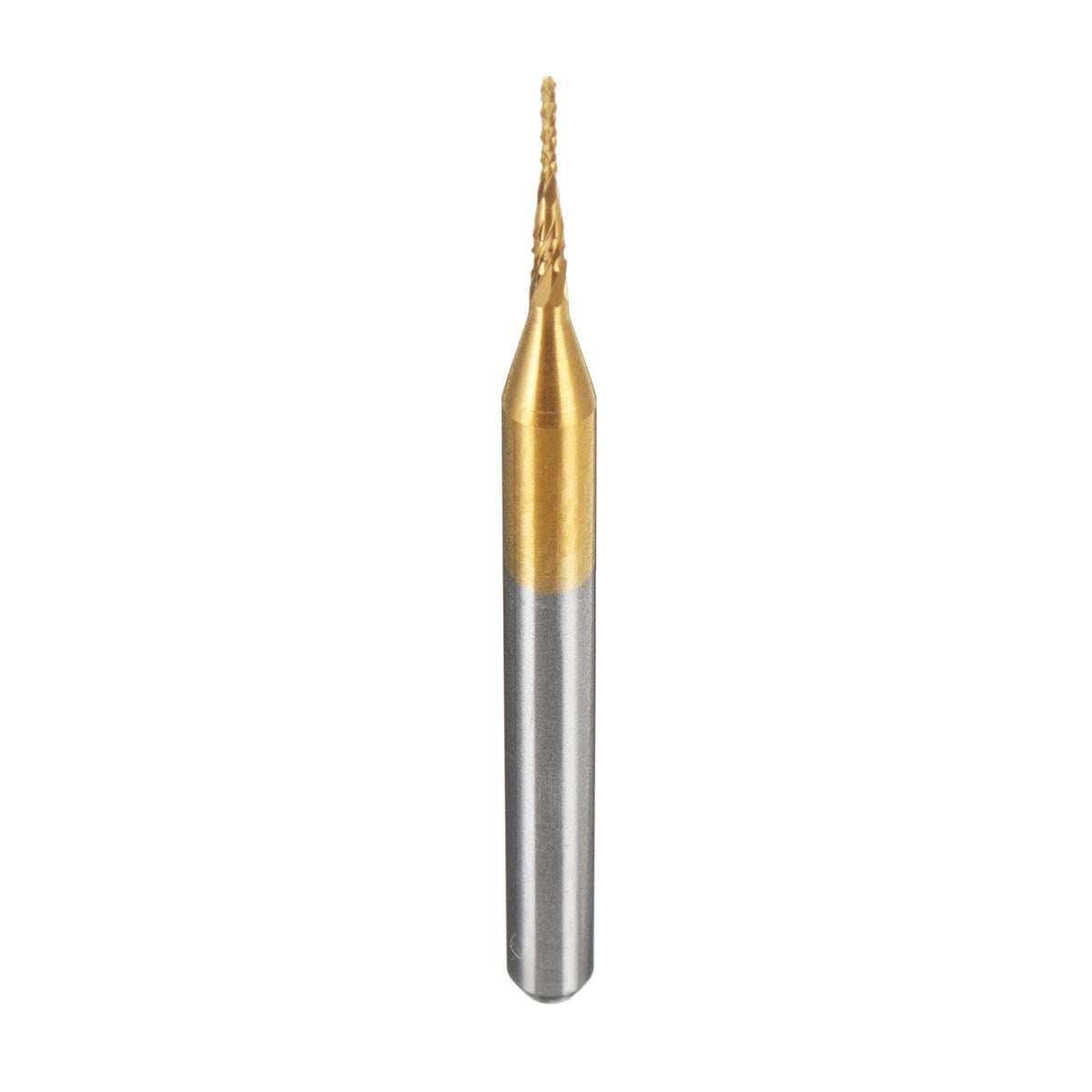 10pcs 0.7mm Carbide End Mill Cutter Titanium Coated Engraving Milling Cutter