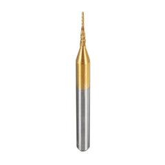 10pcs 0.7mm Carbide End Mill Cutter Titanium Coated Engraving Milling Cutter