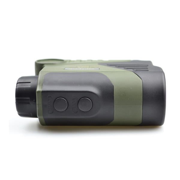 6X HD 1000m Digital Night Vision Telescope LED Laser Distance Monocular Transmitter Scope Rangefinder for Golf Outdoor Hunting