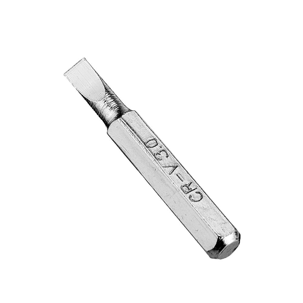 10pcs 4mm CR-V Screwdriver Bit Set Phillips Slotted Torx Batch Head Bit Mobile Phone Repair Tool
