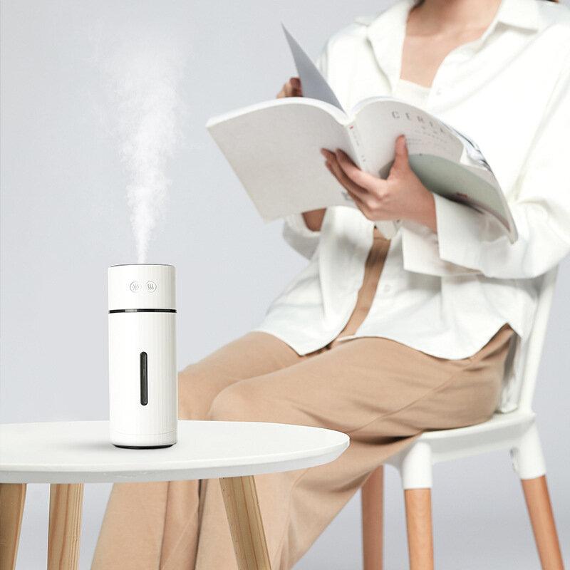 Mini Desktop Humidifier 1000mAh 50ml/h USB Charging Portable Car Air Humidification Timing Function for Home Office