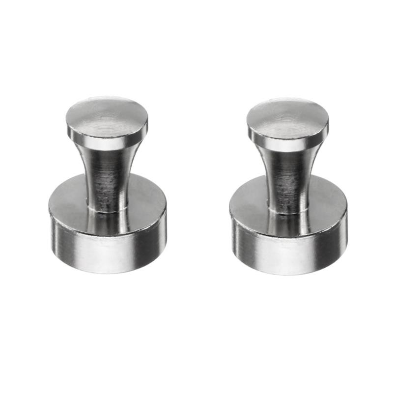 2pcs 20x25mm Magnetic Thumbtacks Neodymium Pins Fridge Magnets Teaching Painting Thumbtack