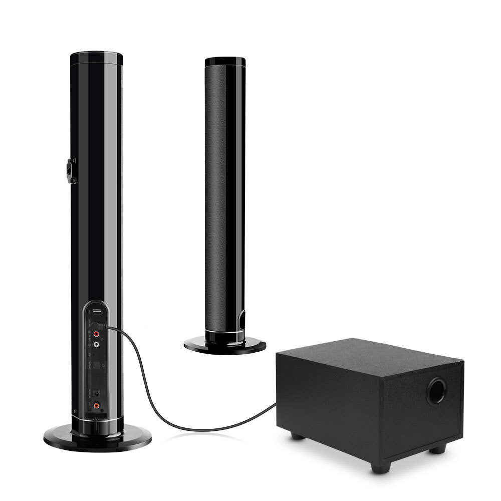 Bluetooth Subwoofer TV Speaker Soundbar with 4 Inches Subwoofer Music Box For Home Theater Support AUX Optical RCA Soundbar TV