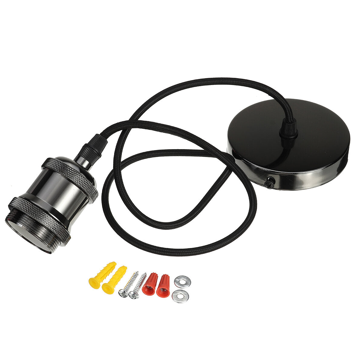 Ceiling Light Bulb Adapter Fitting Retro Vintage Industrial Pendant Lamp Holder AC220V