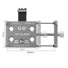 60-100mm Bike Phone Holder Aluminum Alloy 270 Rotation Bicycle Motorcycle Phone Mount Cycling