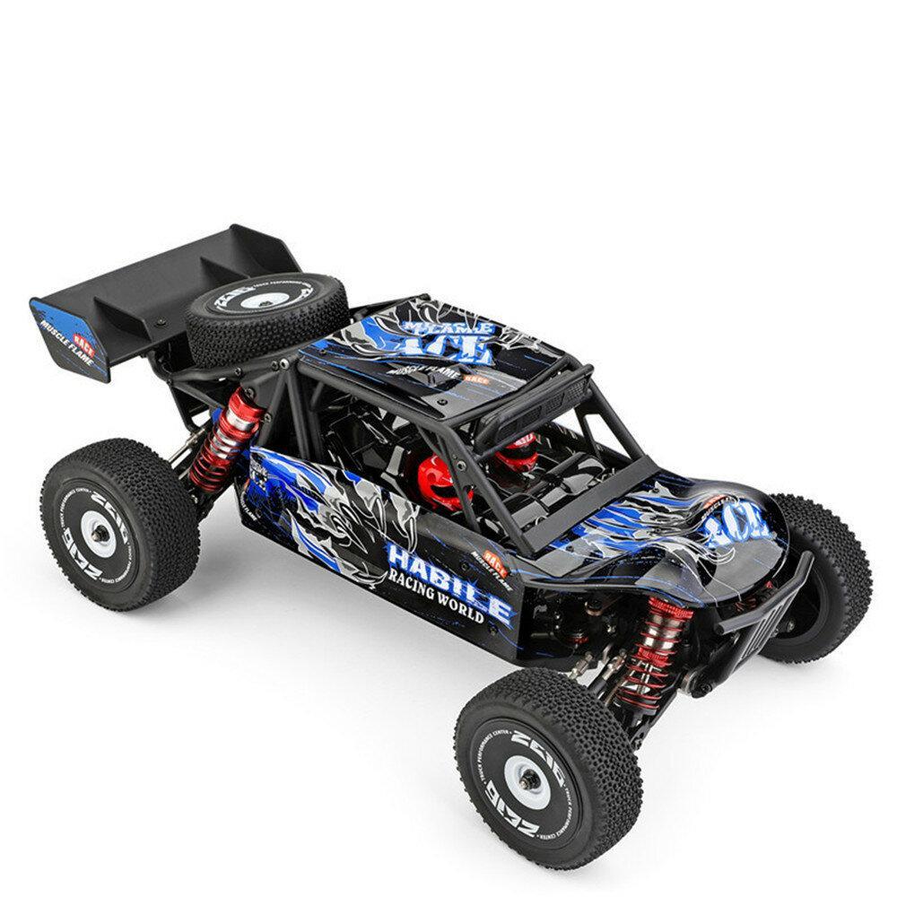 RTR 1/12 2.4G 4WD 60km/h Metal Chassis RC Car Vehicles Models Kids Toys 2200mAh Battery
