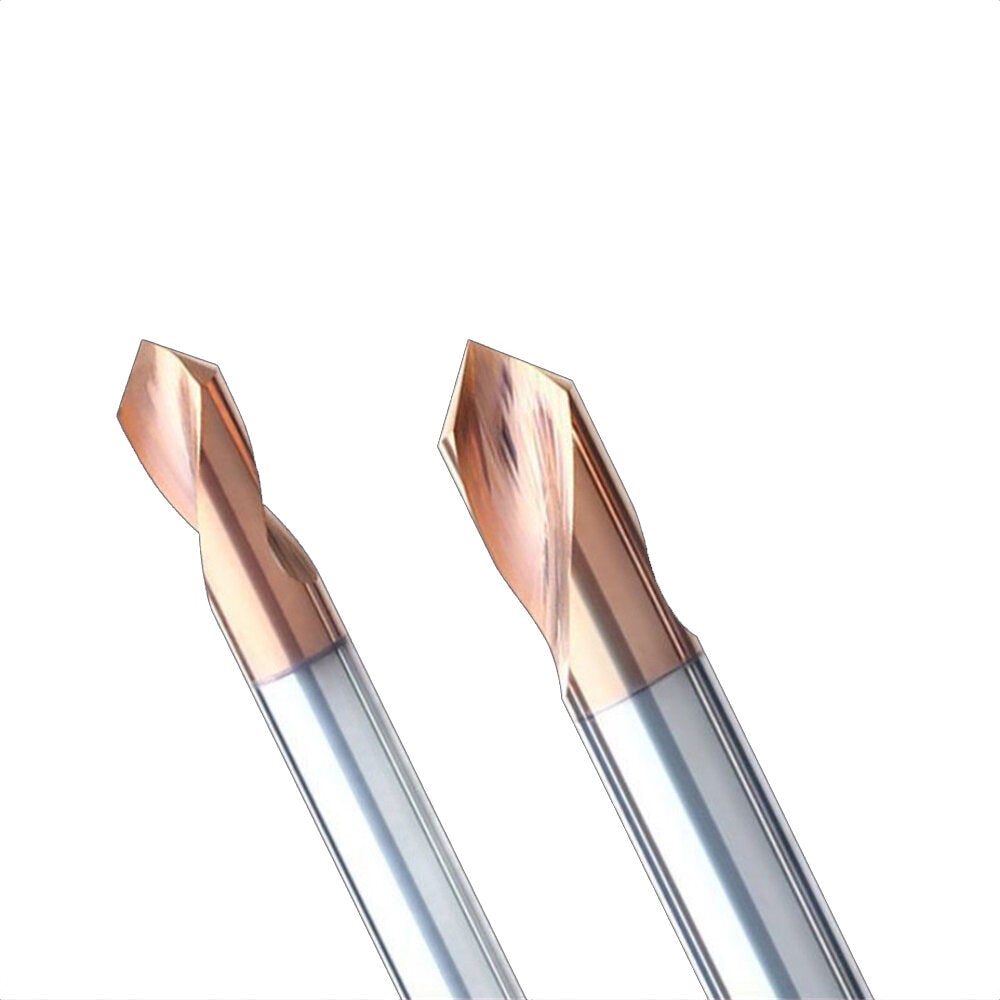 55 Degree 2-Edge Steel 90 Fixed-Point Drilling And Milling Cutter Carbide Centering Drill Bit CNC Tool