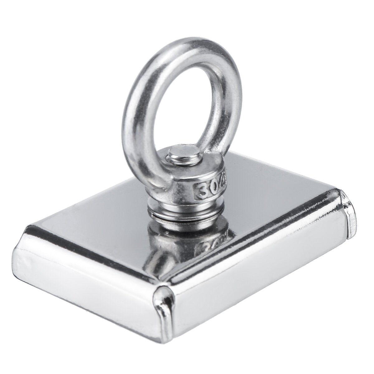110KG Double Side Neodymium Fishing Salvage Recovery Magnet with 10M Rope for Detecting Metal Treasure