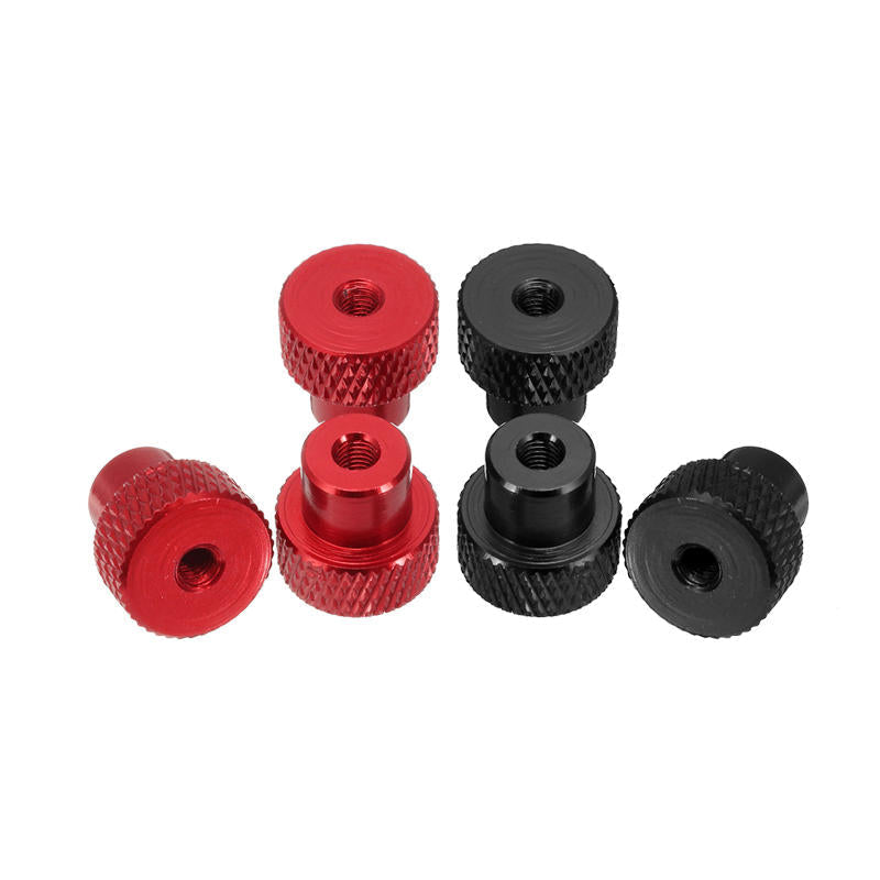 10Pcs M3 Frame Hand-tight Flange Nut Cap Aluminum Alloy Super Light