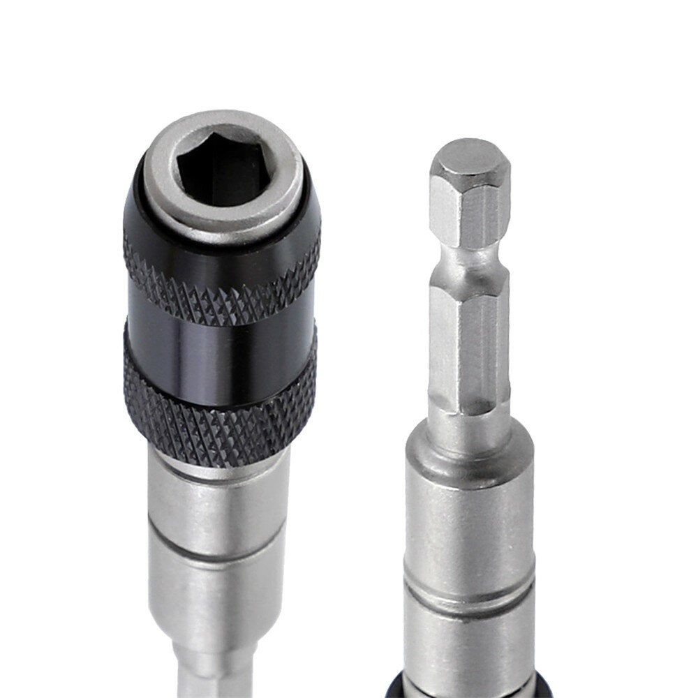 Magnetic Screw Drill Tip Holder Angle Magnetic Pivoting Bit Tip Holder Magnetic Screwdriver Drill Bit Drive Guide Extensions Adapter