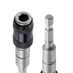Magnetic Screw Drill Tip Holder Angle Magnetic Pivoting Bit Tip Holder Magnetic Screwdriver Drill Bit Drive Guide Extensions Adapter