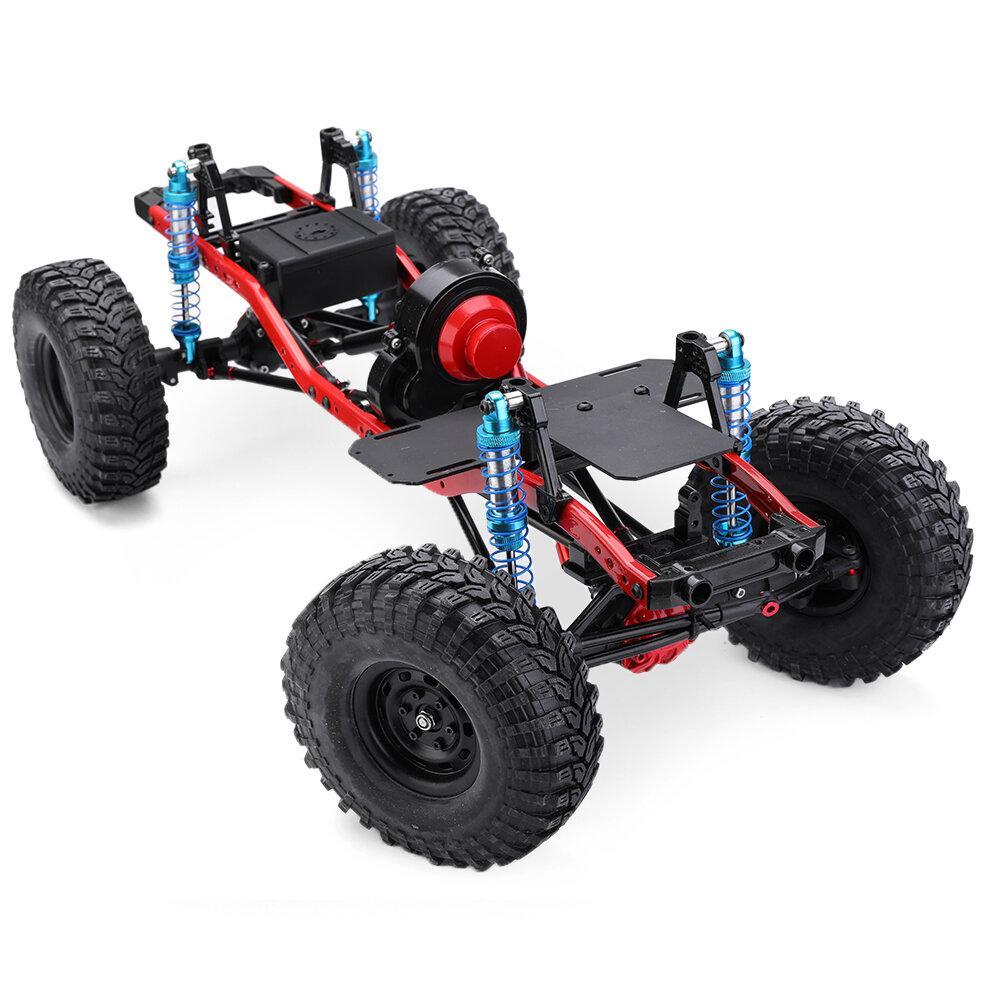 4WD Pre-assembled CNC Frame RC Car Crawler Parts Straight Bridge Version