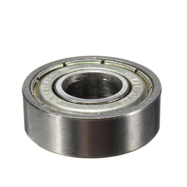 10Pcs Skateboard Groove Roller Blade Ball Bearings Wheels Silver