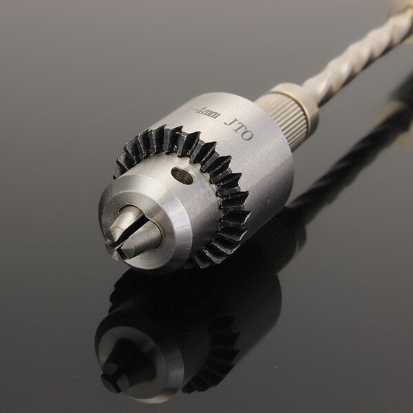 Semi-automatic Mini Hand Drill with 10 Twist Drills 0.3-4.0mm Reamer Pinhole Hand Drill