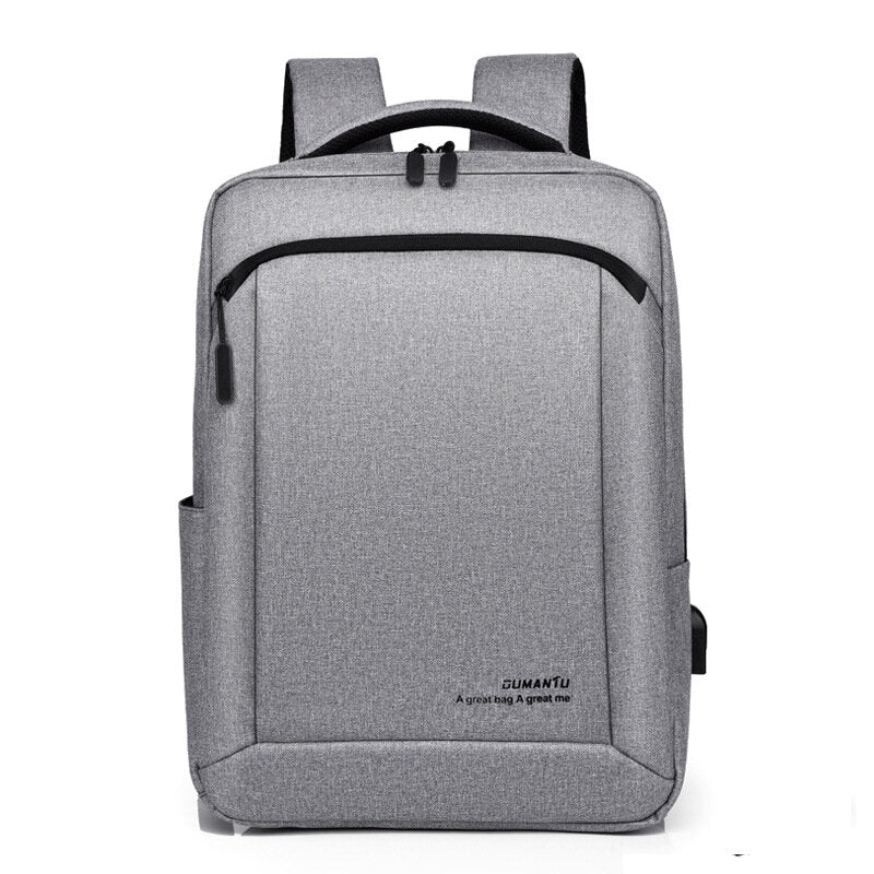 Outdoor Large Capacity Laptop Backpack USB Port Men Anti Theft School Bag Waterproof Leisure Travel Rucksack