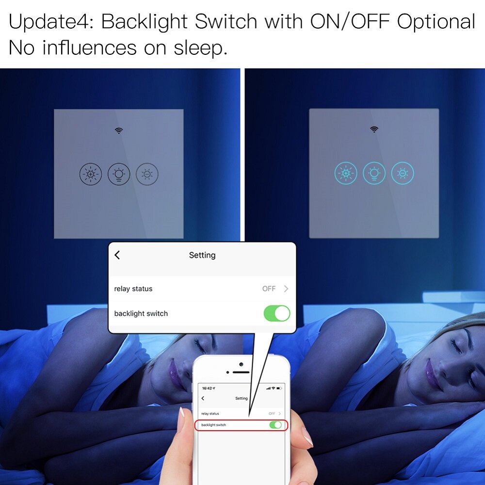 WiFi RF Smart Light Dimmer Switch 2/3Way Muilti-Control Smart Life/Tuya APP Control Works with Alexa Google Voice Assistants