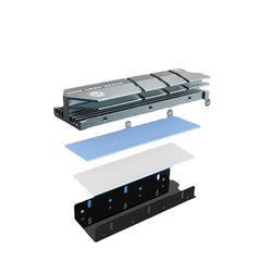 Super Heat Sink NVME Heat Sink M.2 Heat Dissipation Vest for Desktop Computer