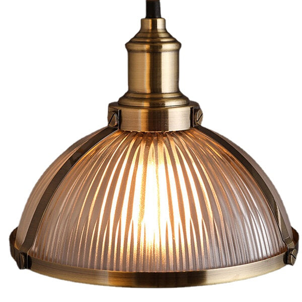 Retro Industrial DIY Glass Vintage Ceiling Light Chandelier Pendant Lamp Fixture AC110-240V