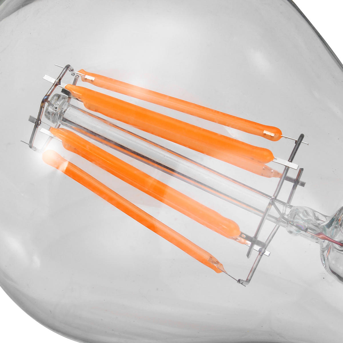 E27 6W A60 Non-Dimmable COB LED Plant Grow Light Bulb for Hydroponics Greenhouse AC85-265V