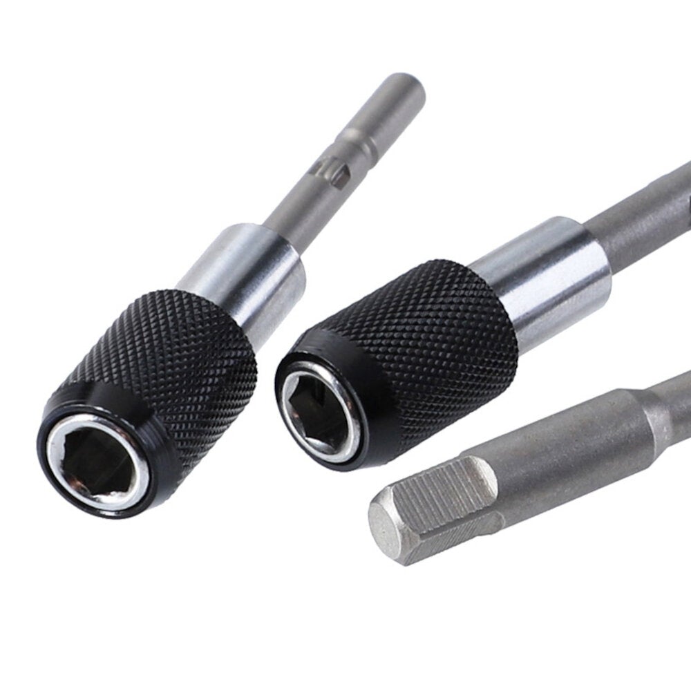 Electric Screw Rod 801/802 Batch Head Socket Rod Electric Screwdriver Netic Self-Locking Adapter Rod Electric Bit Change Wind Bit Socket Extension