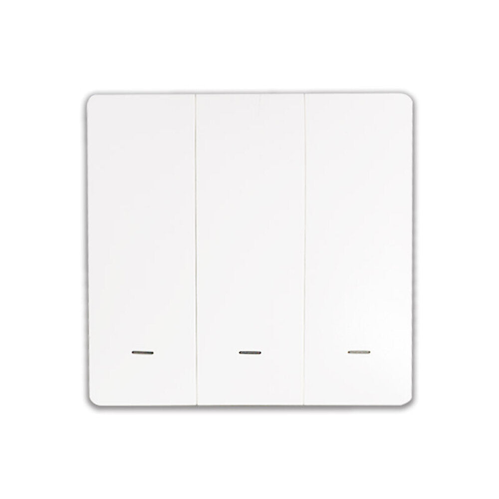 WIFI Smart Mechanical Switch Touch Panel Wall Light Switch APP Remote Control Switch Single Live Wire No Neutral Line Switch Support 433Mhz