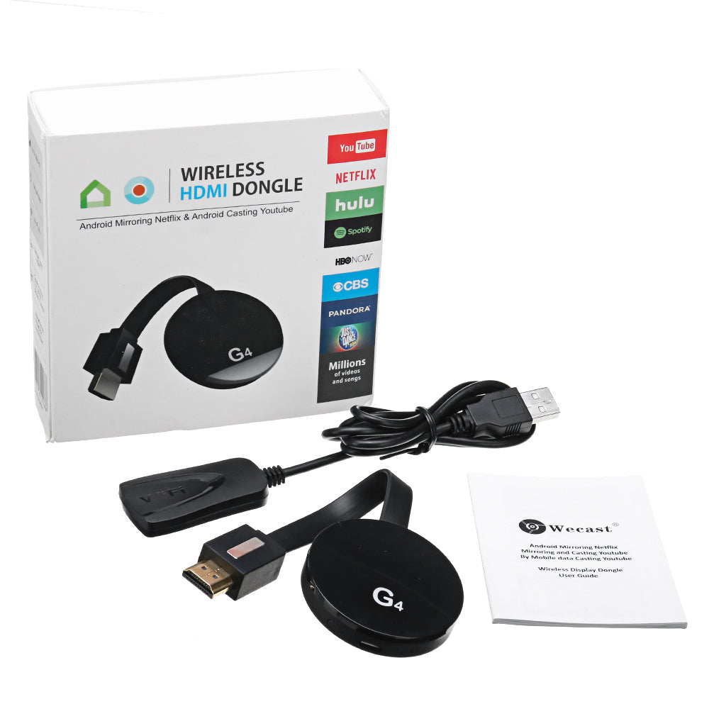 HDMI TV Dongle for Android/IOS Support Netflix Youtube Mirroring Wireless High Definition