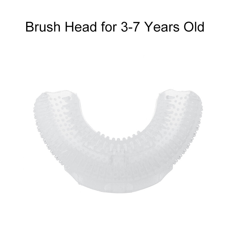 U Shape Kids 360Automatic Electric Toothbrush 45S Timing 3-Gear for Aged 3-7