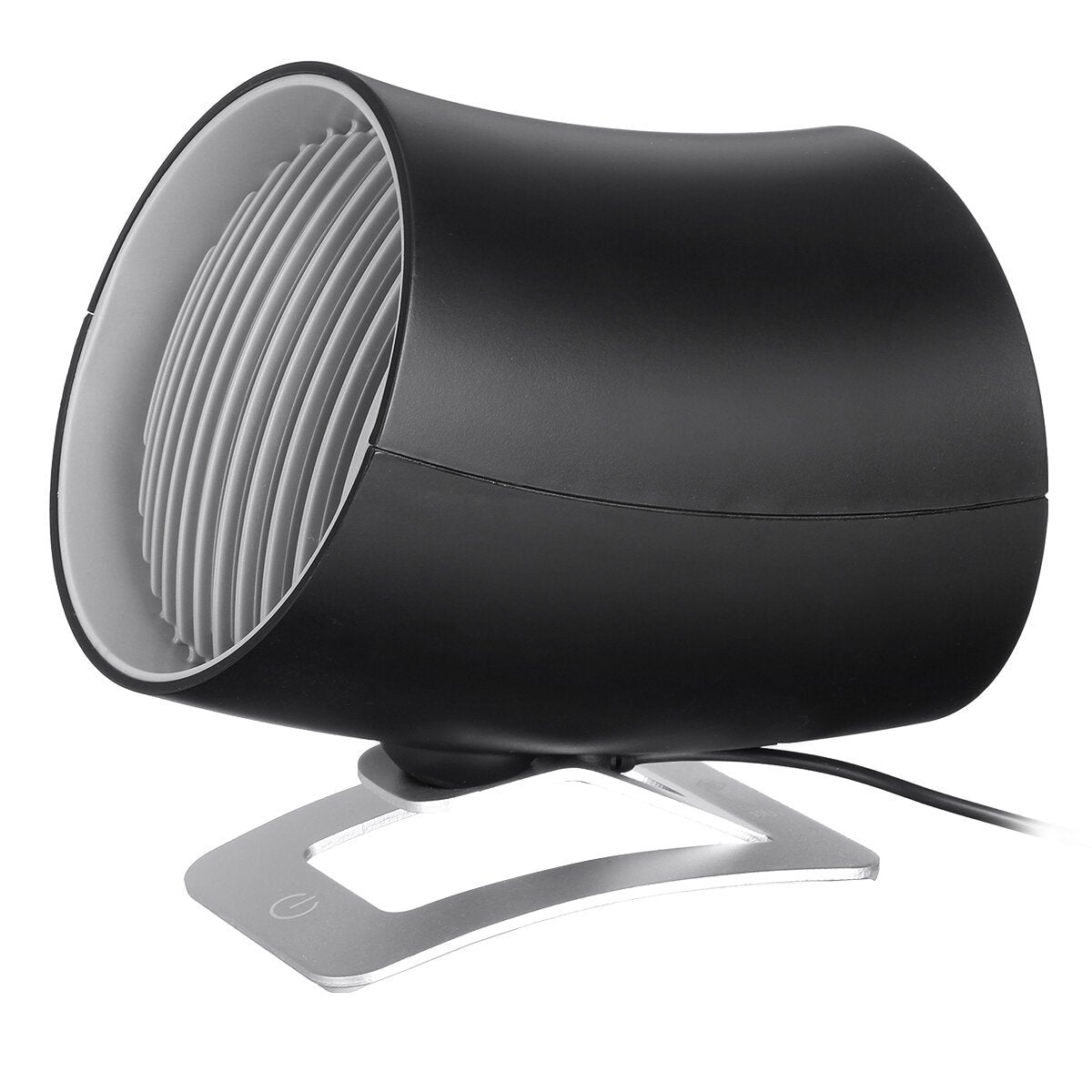 30DB Touch Screen Switch USB Desk Fan Cooling Rotatable MINI Ultra Quiet Two Wind Speeds Fan