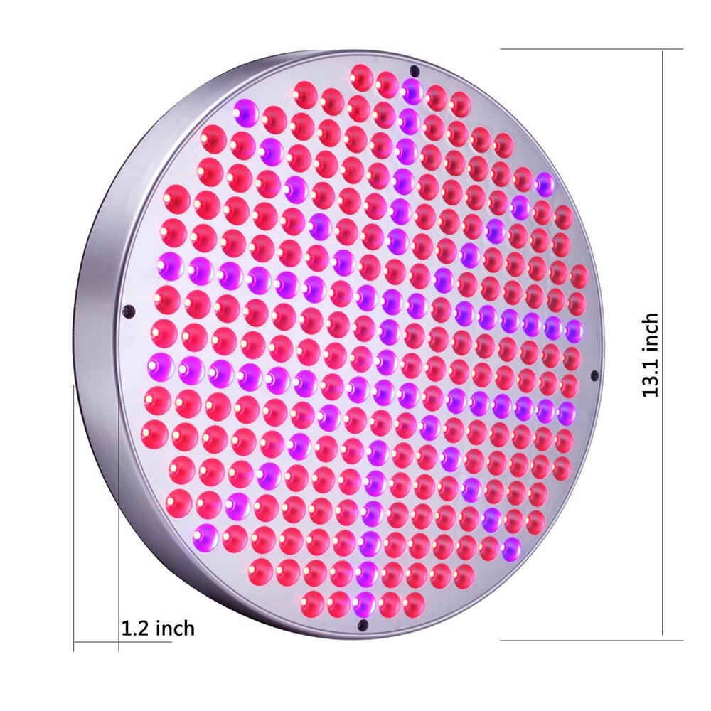 AC85-265V 35W UFO 250LED Grow Light Full Spectrum Growing Lamp for Indoor Plants Flower Seeding Hydroponic Greenhouse