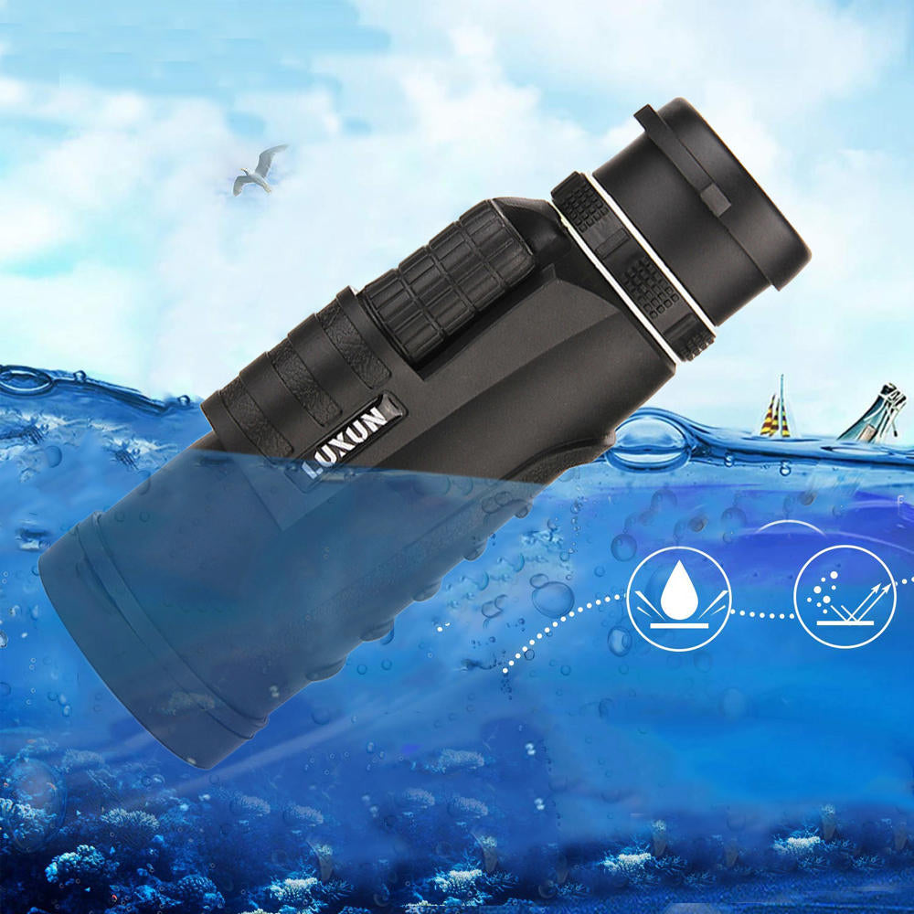 12X50 BAK4 HD Optical Monocular Hunting Camping Telescope Night Vision With Tripod