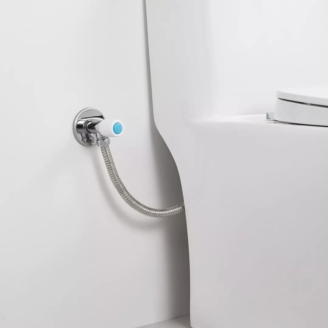 Stainless Steel Basin&Toilet Flexible Plumbing Water Corrugated Hose G1/2" Hot&Cold Tube Bathroom Heater Pipes 20-60cm from