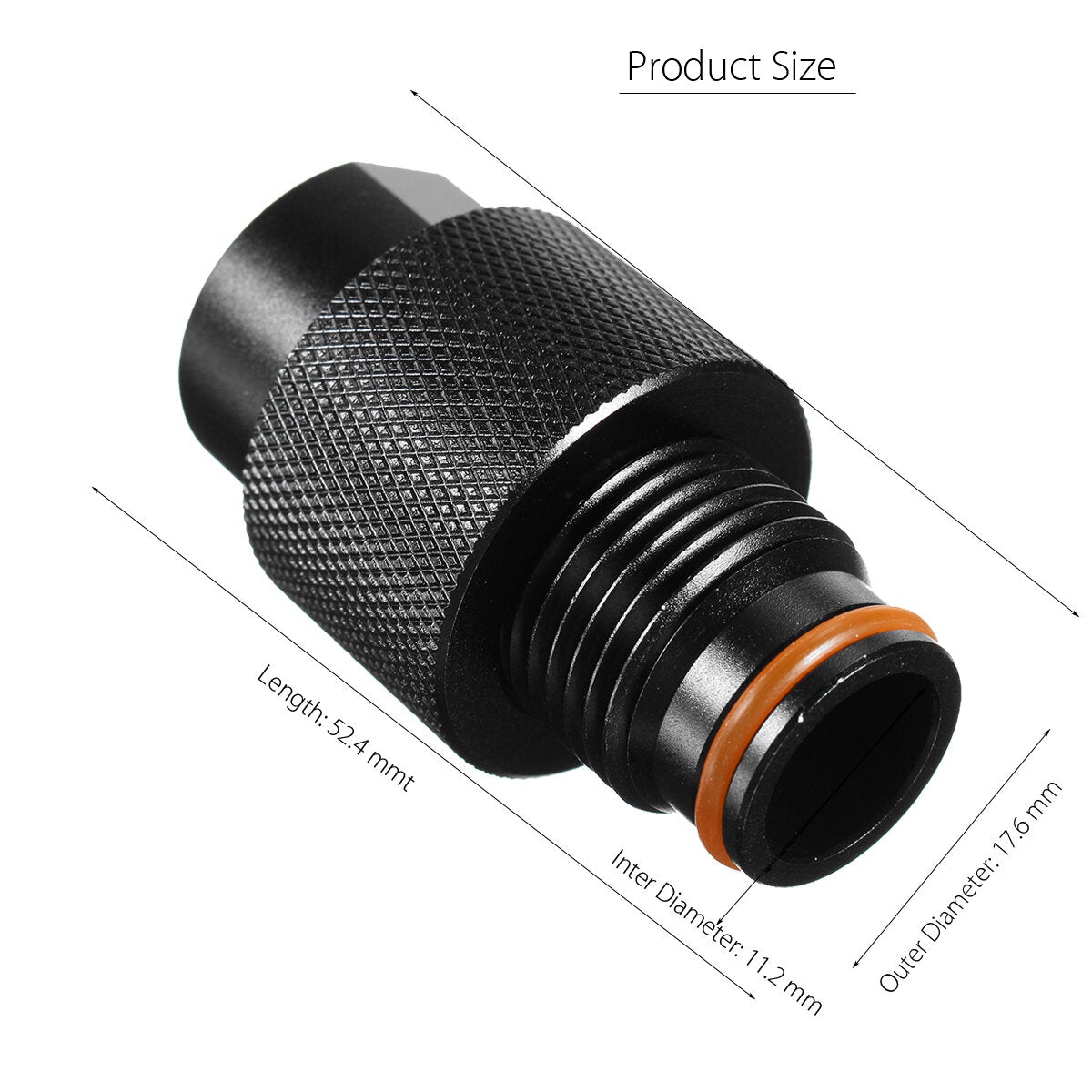 Air Tank Regulator On/Off ASA Adapter Thread Saver