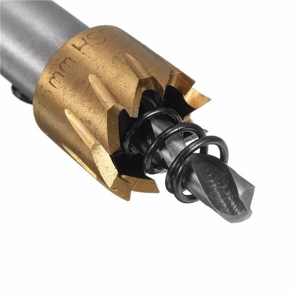 12-18mm HSS Titanium Coated Hole Sawtooth Saw Cutter Drill Bit 12/14/16/18mm