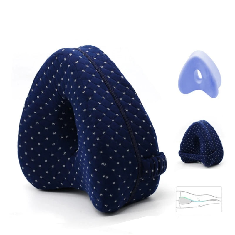 Orthopedic knee pillow for Hip Pain Sciatica Memory Cushion Sleeping Support