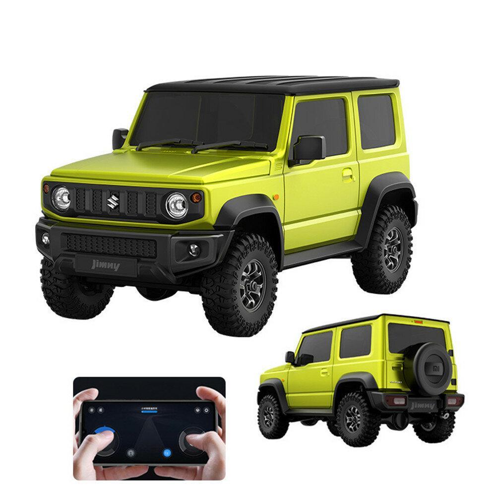 For Suzuki Jimny Sierra Yellow Intelligent 1:16 Proportional 4WD App Control RC Car Vehicles Model