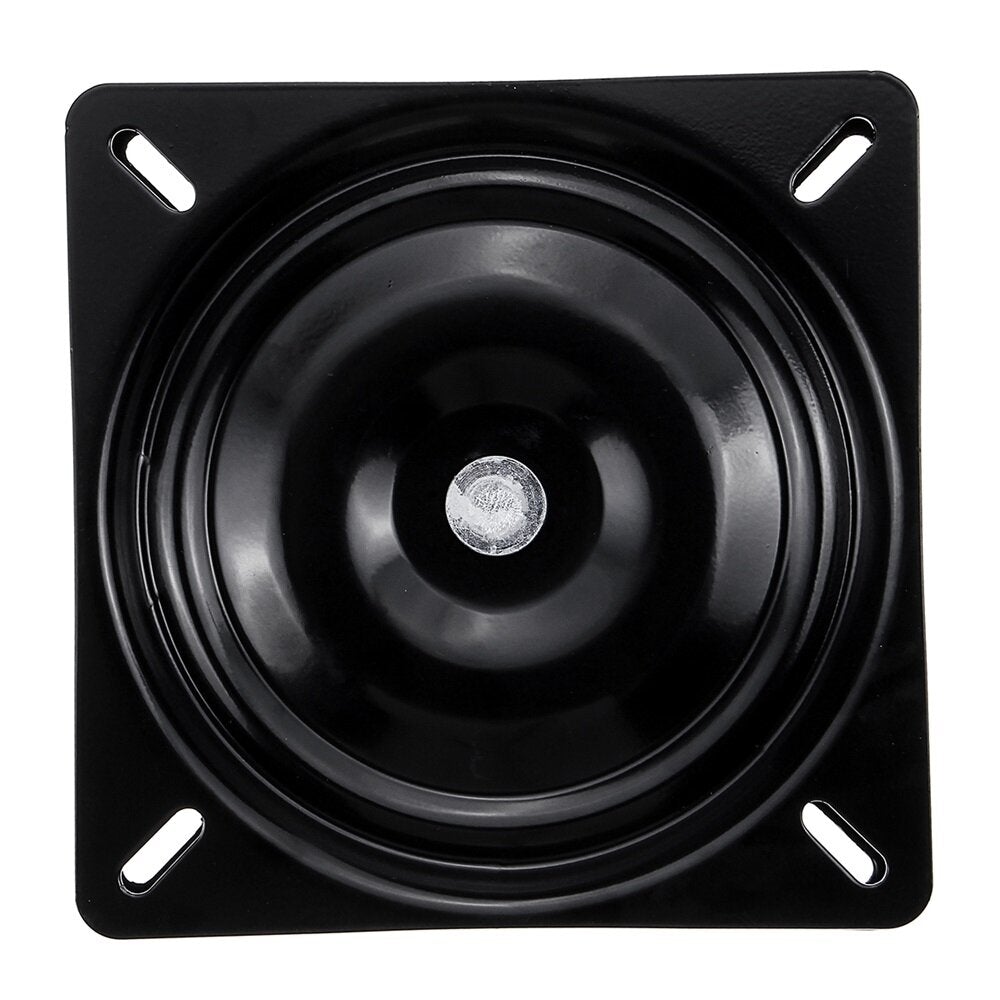 4Pcs 7 Inch Bar Stool Swivel Plate Replacement 360 Rotation Square Swivel Mechanism Turntable Replacement Accessories for Recliner Chair Furniture