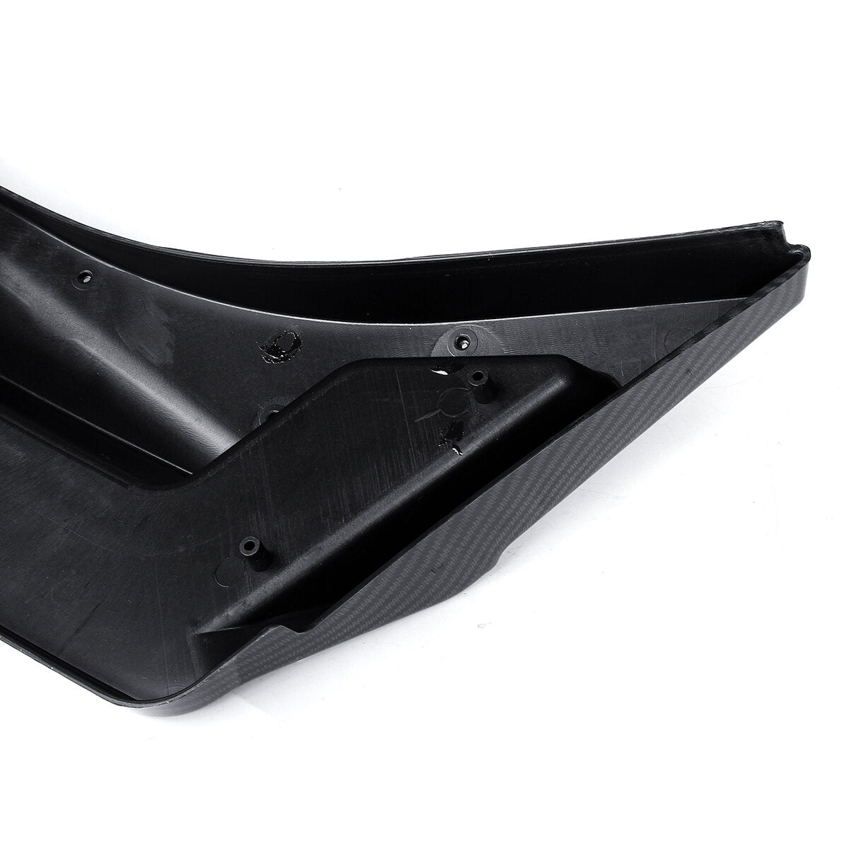 3Pcs Carbon Fiber Look Car Front Bumper Splitter Lip Diffuser Body Kit Spoiler Guard Protection