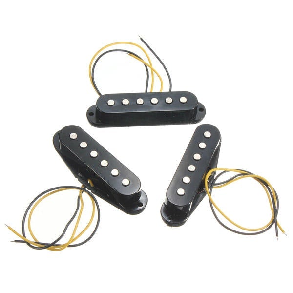 3Pcs Vintage Clean Guitar Pickups For Fender Stratocaster Strat Squier