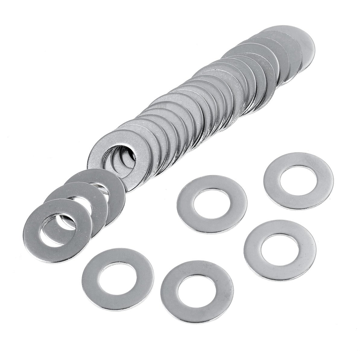 800Pcs M4-M12 Stainless Steel Self-Tapping Screw Washer Pad Handware Assortment