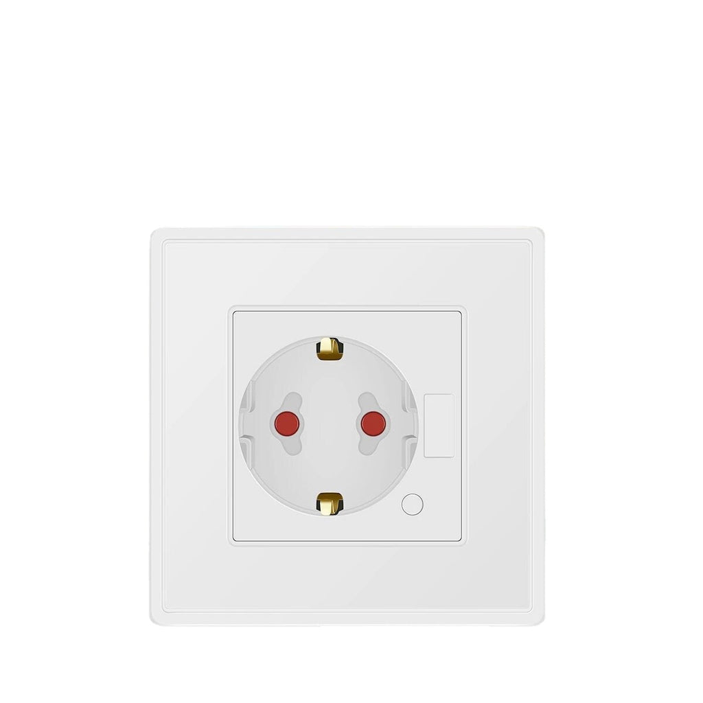 WIFI Wall Power Socket Plug 10A APP Remote Control Voice Control EU Standard Electrical Outlet Work with Alexa/Google Home