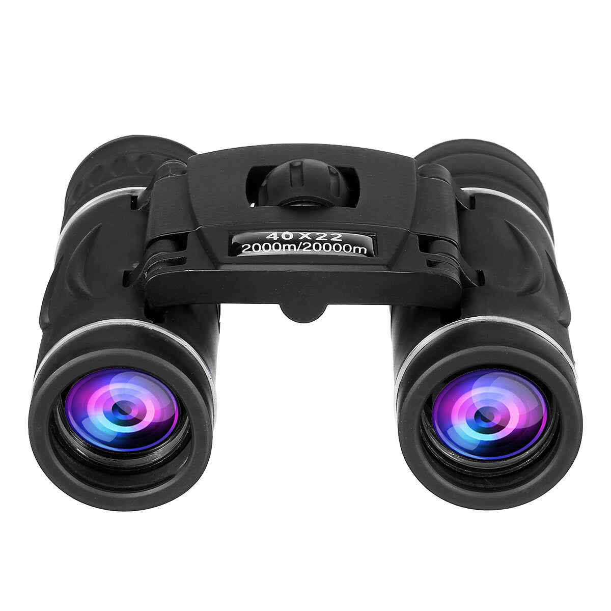Mini 40x22 Folding Telescope Waterproof Binoculars Night Vision Camping Travel