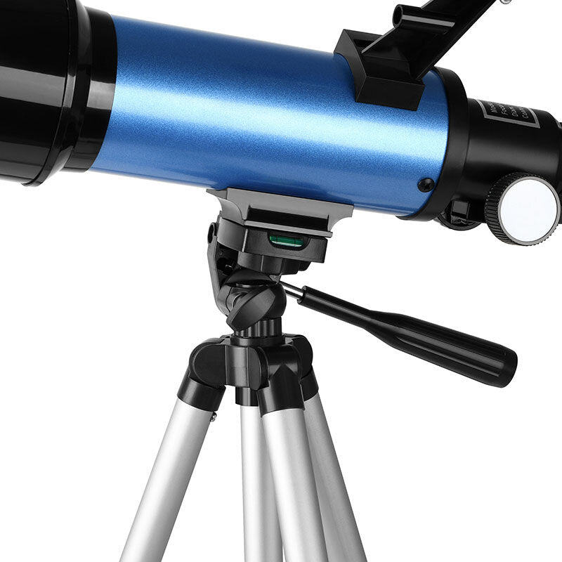 66X HD Astronomical Telescope 70MM Refractor Telescope Erecting Eyepiece 3X Barlow Lens Finderscope with Tripod Phone Adapter