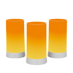 Flame Effect Light Decorative Table Lamp Night Light USB Charging Atmosphere Light for Restaurant Bar Bedroom Living Room